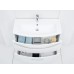 Тумба под раковину De Aqua Лонг 90 подвесная Белая