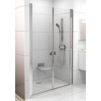 Душевая дверь Ravak Chrome 100 блестящий прозрачный