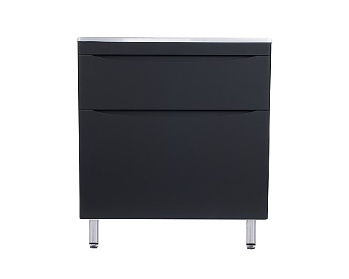 Тумба под раковину Style line Бергамо СС-00002313 напольная черная