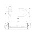 Акриловая ванна Royal Bath Azur De Luxe 170x80 с гидромассажем
