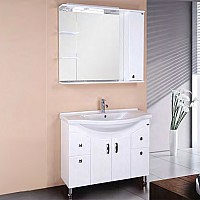 Тумба под раковину Onika Эльбрус 90 Белая