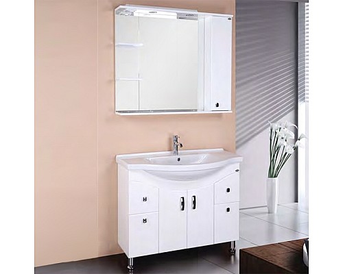 Тумба под раковину Onika Эльбрус 90 Белая