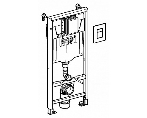 Инсталляция Grohe в сборе 38772001