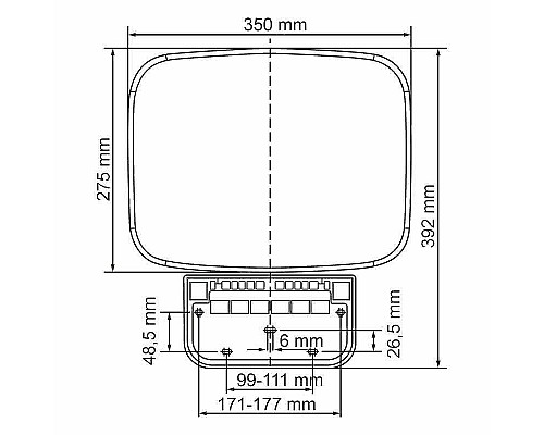 Сиденье для душа WasserKRAFT SS401 Белое