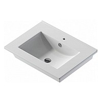 Мебельная раковина Sanita luxe Quadro 60 QDR60SLWB01