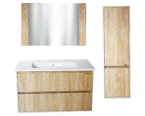 Зеркало Bellezza Лоренцо 100 4619117020472 Дуб светлый