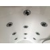 Душевой бокс Royal Bath ALP 170x100 с гидромассажем задняя стенка Белая