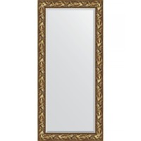 Зеркало Evoform Exclusive 169х79 BY 3597 с фацетом в багетной раме - Византия золото 99 мм