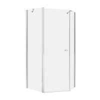 Душевое ограждение NEW TRENDY NEW SOLEO 100x80x195 (хром)