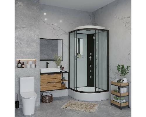 Душевая кабина Niagara Classic 100х100 NG-6702-14G с гидромассажем