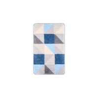 Коврик для ванной Fixsen Visa серо-голубой, 50х80см FX-5005X