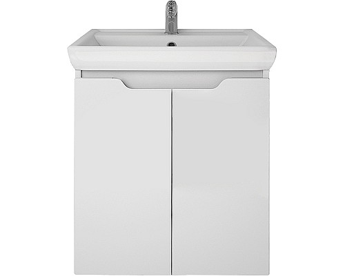 Тумба под раковину Dreja Q Plus (D) 55 99.1008 подвесная напольная Белый