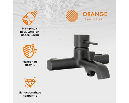 Душевая система Orange Karl Черная