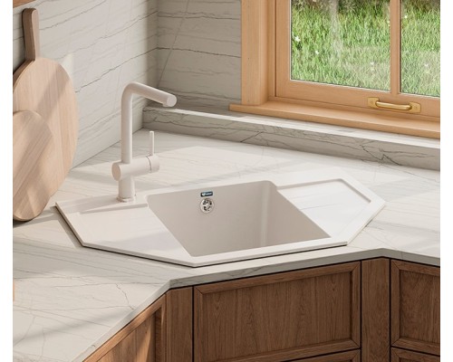 Кухонная мойка Ulgran U-609-331 белый