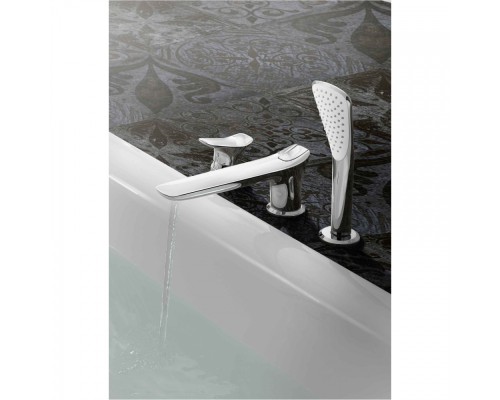 Однорычажный смеситель для ванны и душа Kludi Ambienta 534470575