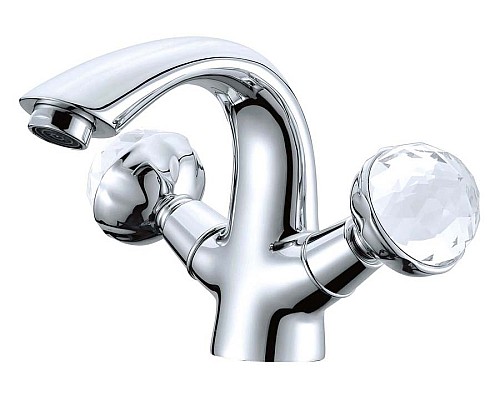 Смеситель для умывальника Boheme Brillante Presente 351 хром