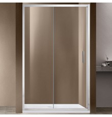 Душевая дверь Vincea Garda 125 профиль Хром стекло прозрачное