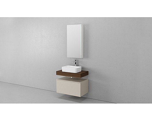 Зеркальный шкаф Velvex Unique Unit 47 zsUNI.47.H95-211 подвесной Белый матовый