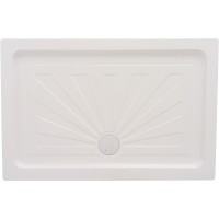 Душевой поддон из АБС-пластика Cerutti SPA QR120/90 120х90 7750 Белый