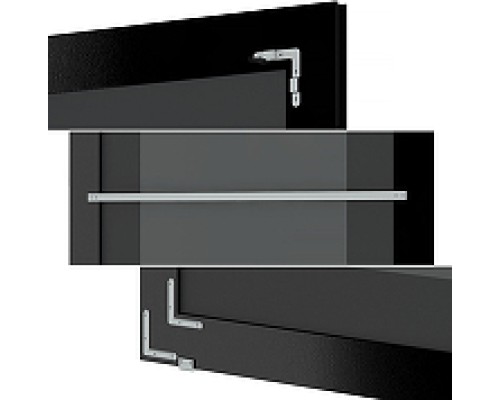 Зеркало Evoform Exclusive-G Floor 200х110 BY 6352 с гравировкой в багетной раме - Виньетка бронзовая 85 мм