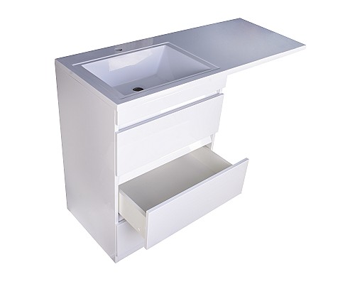 Тумба под раковину напольная Style Line Даллас 100 белая