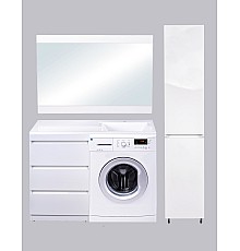Тумба под раковину напольная Style Line Даллас 100 белая