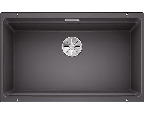 Кухонная мойка Blanco Etagon 700-U Silgranit 525168 Темная скала