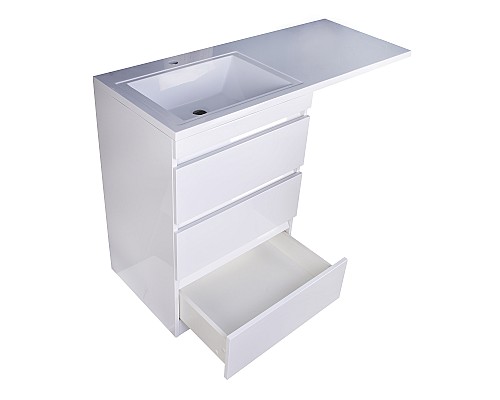 Тумба под раковину напольная Style Line Даллас 100 белая