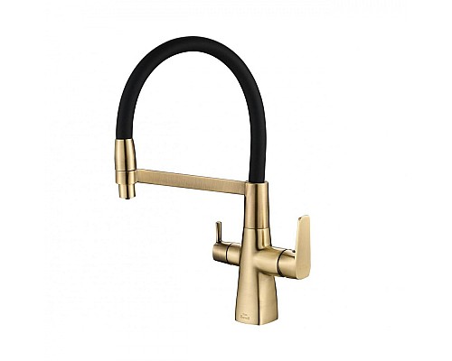 Смеситель для кухни ZORG Steel Hammer SH 818-6 BRONZE