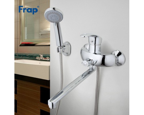 Смеситель для ванны Frap H21 F2221 универсальный Хром