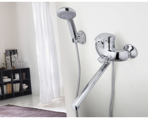 Смеситель для ванны Frap H21 F2221 универсальный Хром