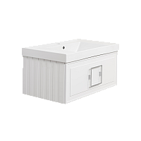 Тумба под раковину La Fenice Cubo Bianca белая 80