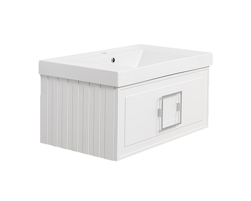 Тумба под раковину La Fenice Cubo Bianca белая 80