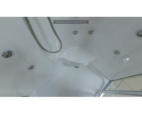 Душевая кабина Timo Lux 120x85 T-7702L с гидромассажем