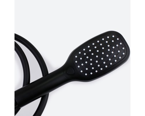 Душевая система Bronze de Luxe Avantgarde 2039RGB Черная Розовое золото