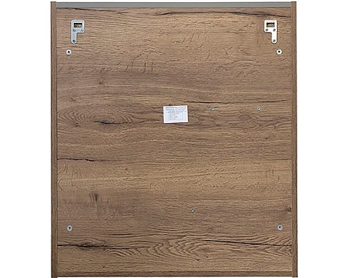 Зеркальный шкаф Comforty Никосия 70 00-00008851 Дуб темный