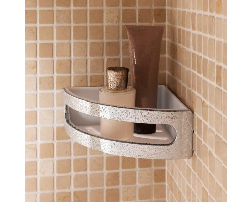 Полка корзина Keuco Elegance New 11657 010001 угловая Хром Антрацит