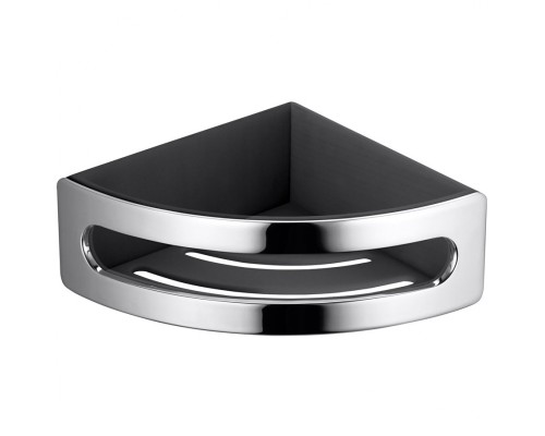 Полка корзина Keuco Elegance New 11657 010001 угловая Хром Антрацит