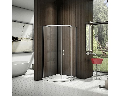 Душевое ограждение NEO R-100-С-CH GOOD DOOR НЕ00010