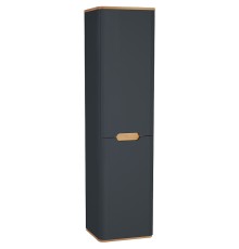 Шкаф пенал Vitra Sento 40 L 60856 подвесной Антрацит матовый
