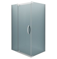 Душевой уголок Alex Baitler 120x90 AB244-120 профиль Хром стекло тонированное