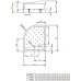 Акриловый поддон для душа Radaway Korfu E 100x80 L 4E81400-03L Белый