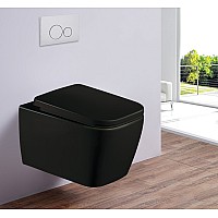 Унитаз подвесной ESBANO TIRON-C Matt Black ESUPTIROCBM 485x345x350