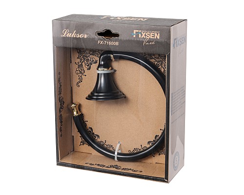 Полотенцедержатель FIXSEN Luksor полукольцо FX-71611B