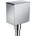 Шланговое подключение для душа Hansgrohe Fixfit Square 26455000