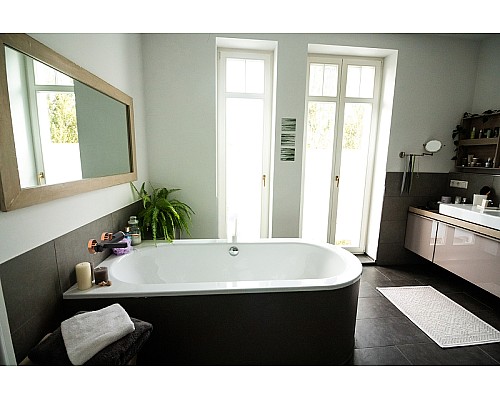 Смеситель для ванны GPD Gildo MBB165-S-R Черный Розовое золото