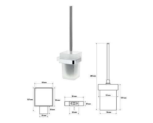 Ёршик подвесной Bemeta 135013012