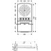 Верхний душ Hansgrohe Raindance Rainfall 240 Air