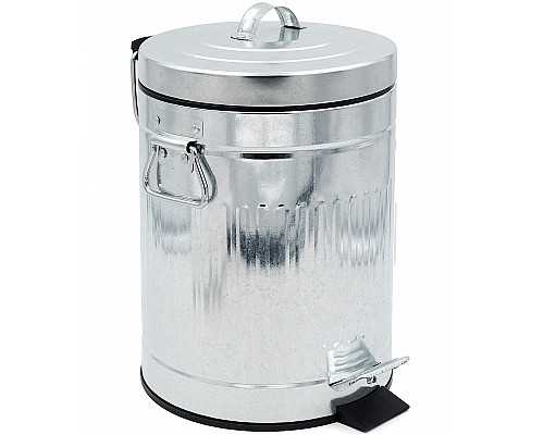 Ведро для мусора Ridder Pumba 2149600 Серебристое