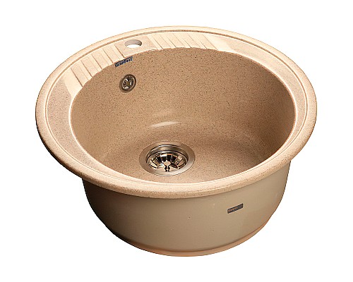 Кухонная мойка GranFest Rondo GF-R520 Песочная Кухонная мойка GranFest Rondo GF-R520 Песочная